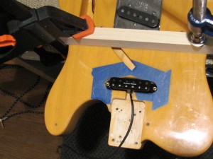 Austin Guitar Repair - Fender Telecaster - Pickup Swap, Body Route, Pick Guard File, Kill Switch Wiring Modification